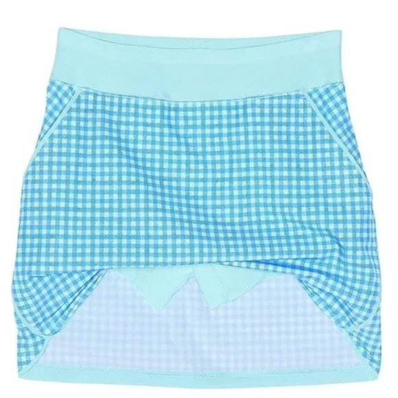 Women's Plus Size Quick Dry Elastic Waist Active Board Skort Swim Skirt - Picture 3 of 4